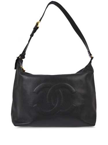 CHANEL Pre-Owned 1995 leather shoulder bag - Black - image 1