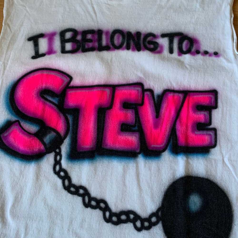 Tee Shirt × Vintage VTG 80s Airbrushed Graffiti C… - image 9