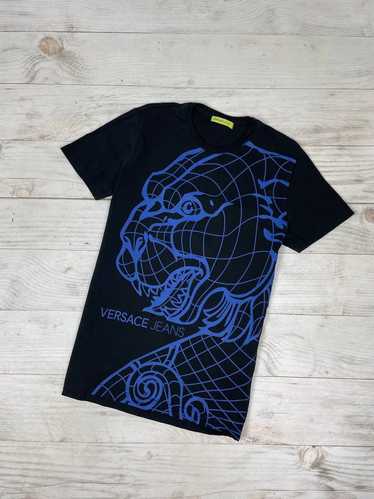 Luxury × Versace Versace Jeans Lion Graphic T-Shi… - image 1