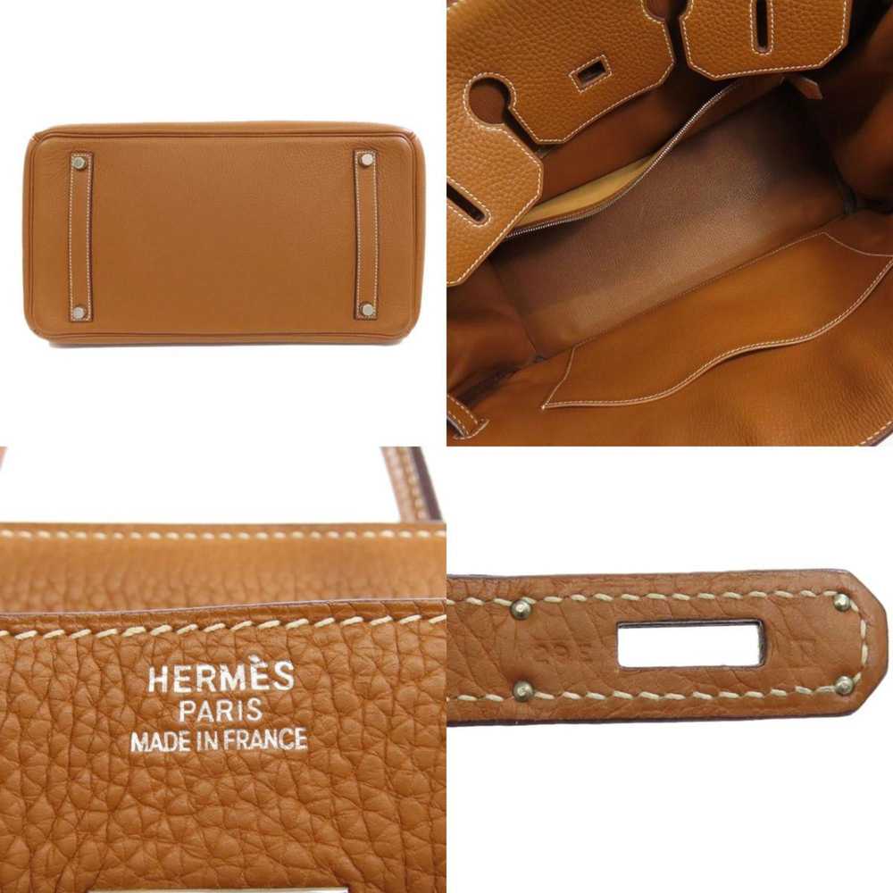 Hermes Hermes Birkin 35 Gold Handbag Ardennes Wom… - image 4