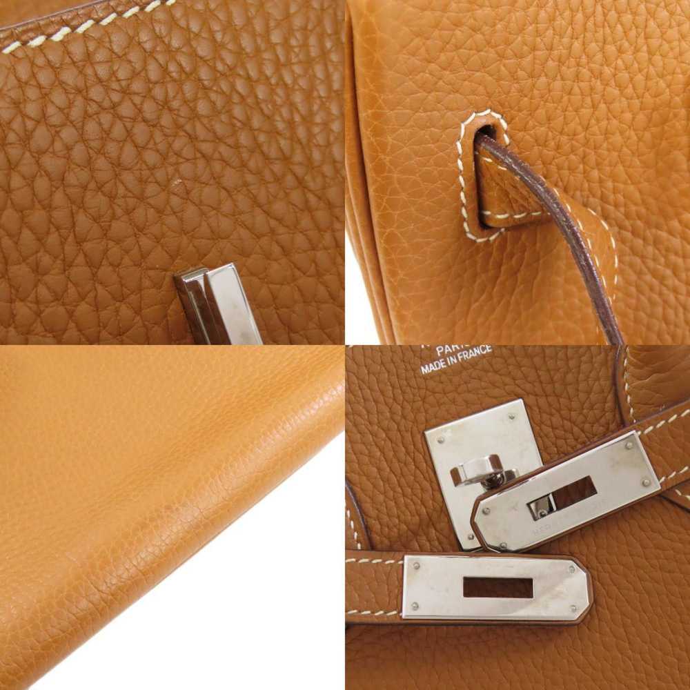 Hermes Hermes Birkin 35 Gold Handbag Ardennes Wom… - image 7