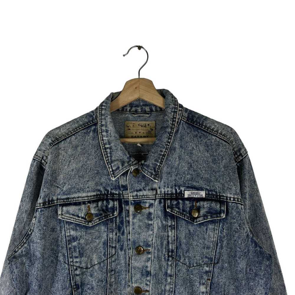 Denim Jacket × Japanese Brand VINTAGE TRUCKER DEN… - image 2