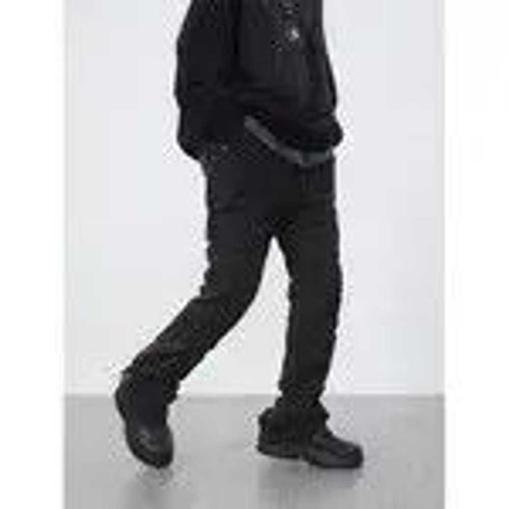 Japanese Brand × Jean × Streetwear Blue Baggy Sta… - image 3