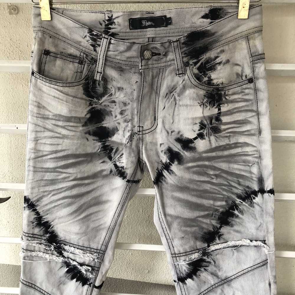 Japanese Brand × Streetwear Midas tie dye skinny … - image 2