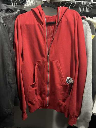 Rick Owens Red Rick Owens Hoodie