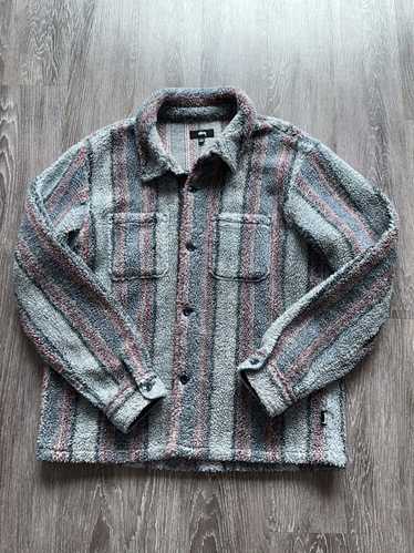 Stussy Stussy Striped Sherpa Shirt