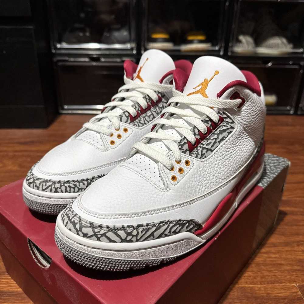 Jordan Brand × Nike Jordan 3 cardinal - image 1