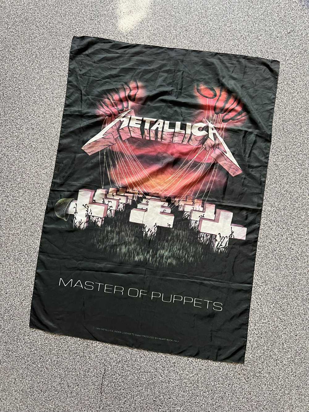 Metallica × Vintage METALLICA Master of Puppets 1… - image 2