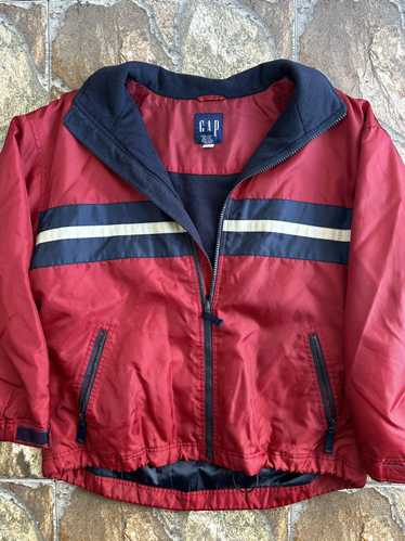 Gap Gap red and navy bomber jacket 🧥