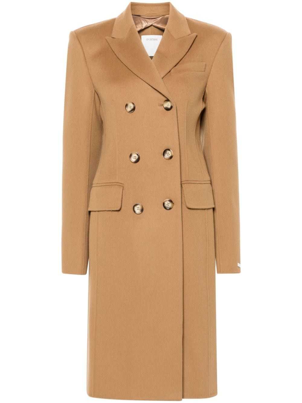 Sportmax WOOL DOUBLE-BREASTED COAT - image 1