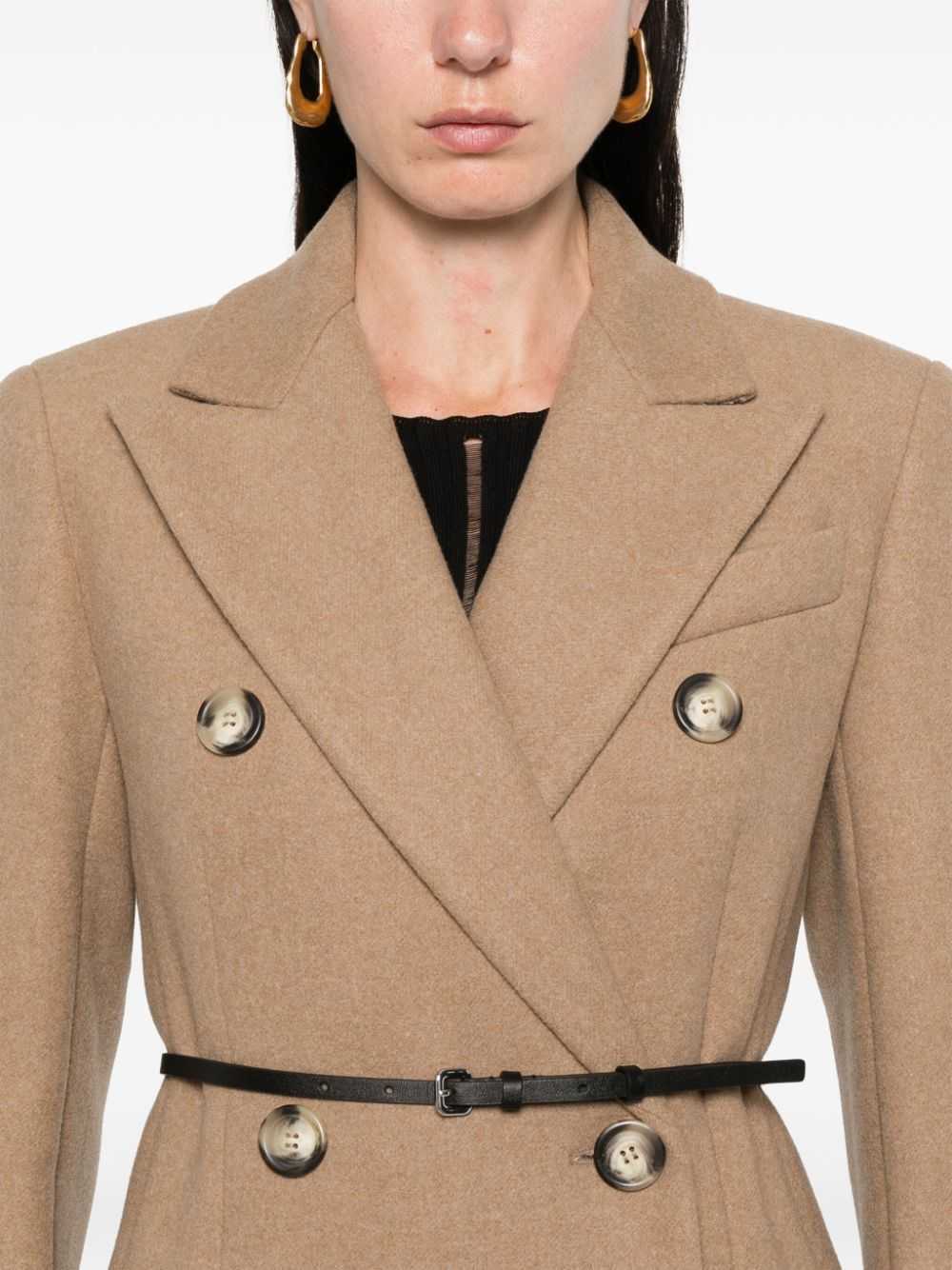 Sportmax WOOL DOUBLE-BREASTED COAT - image 2