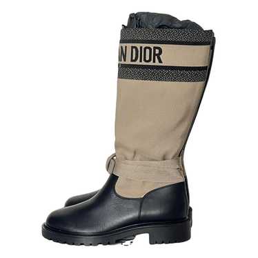 Dior D-Major leather boots - image 1