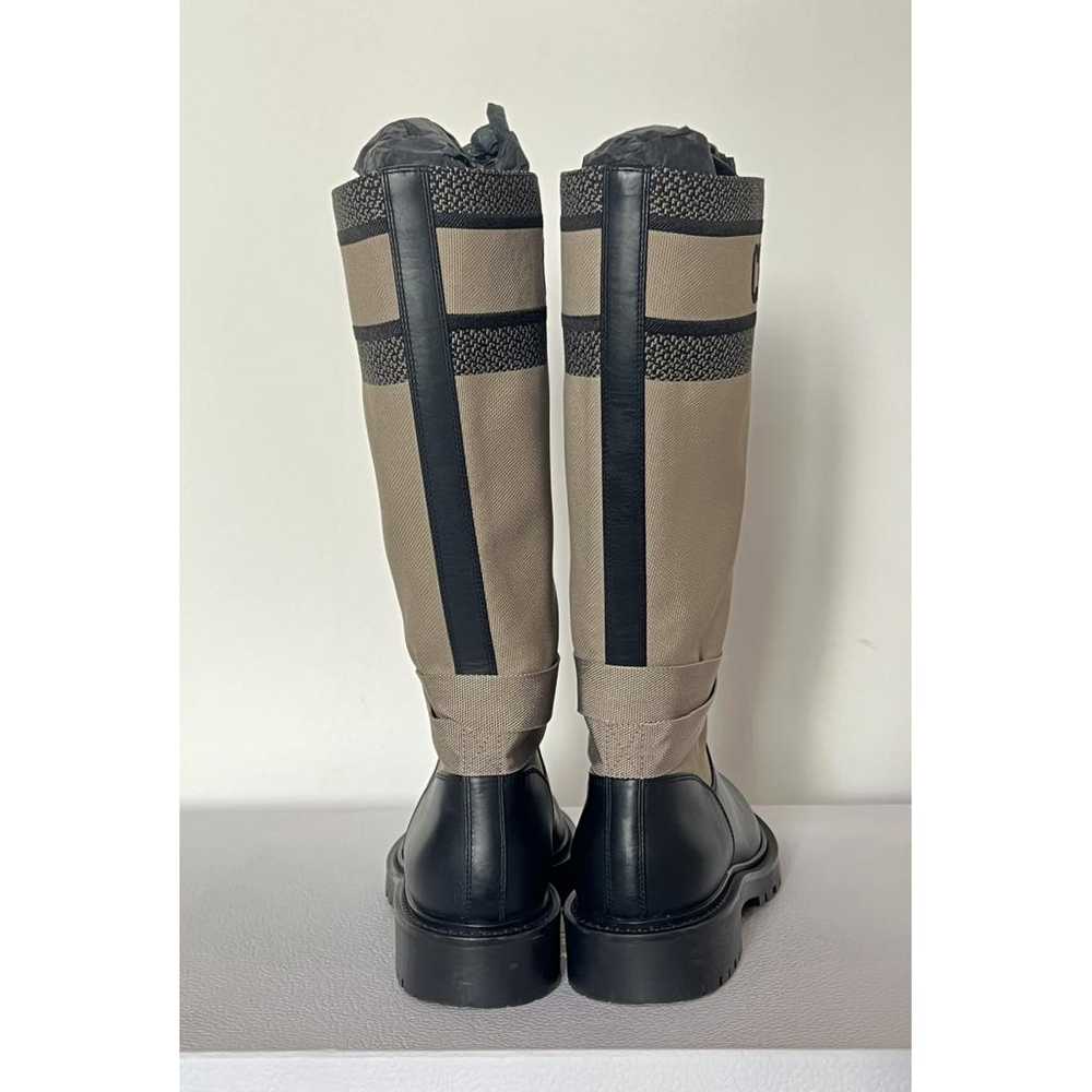 Dior D-Major leather boots - image 4