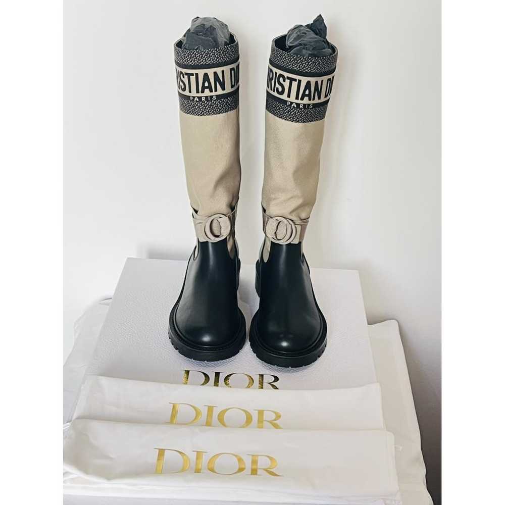 Dior D-Major leather boots - image 9