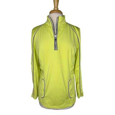 Chicos CHICOS ZENERGY GOLF Green 1/4 Zip Long Sle… - image 1