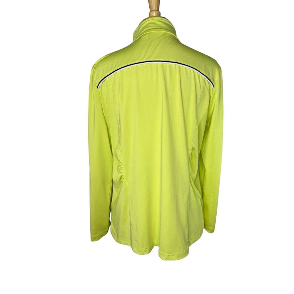 Chicos CHICOS ZENERGY GOLF Green 1/4 Zip Long Sle… - image 3