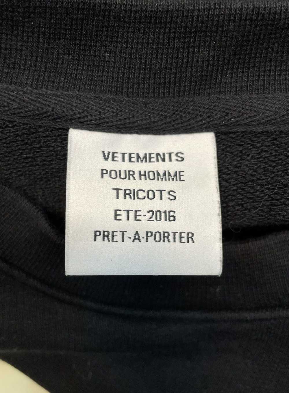 Vetements SS16 Champion Logo Sweatshirt - image 4