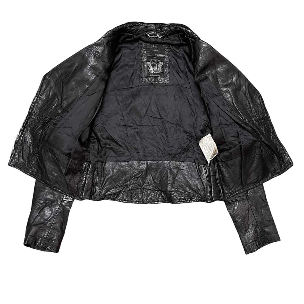 Diesel × Diesel Black Gold × Leather Jacket Vinta… - image 7