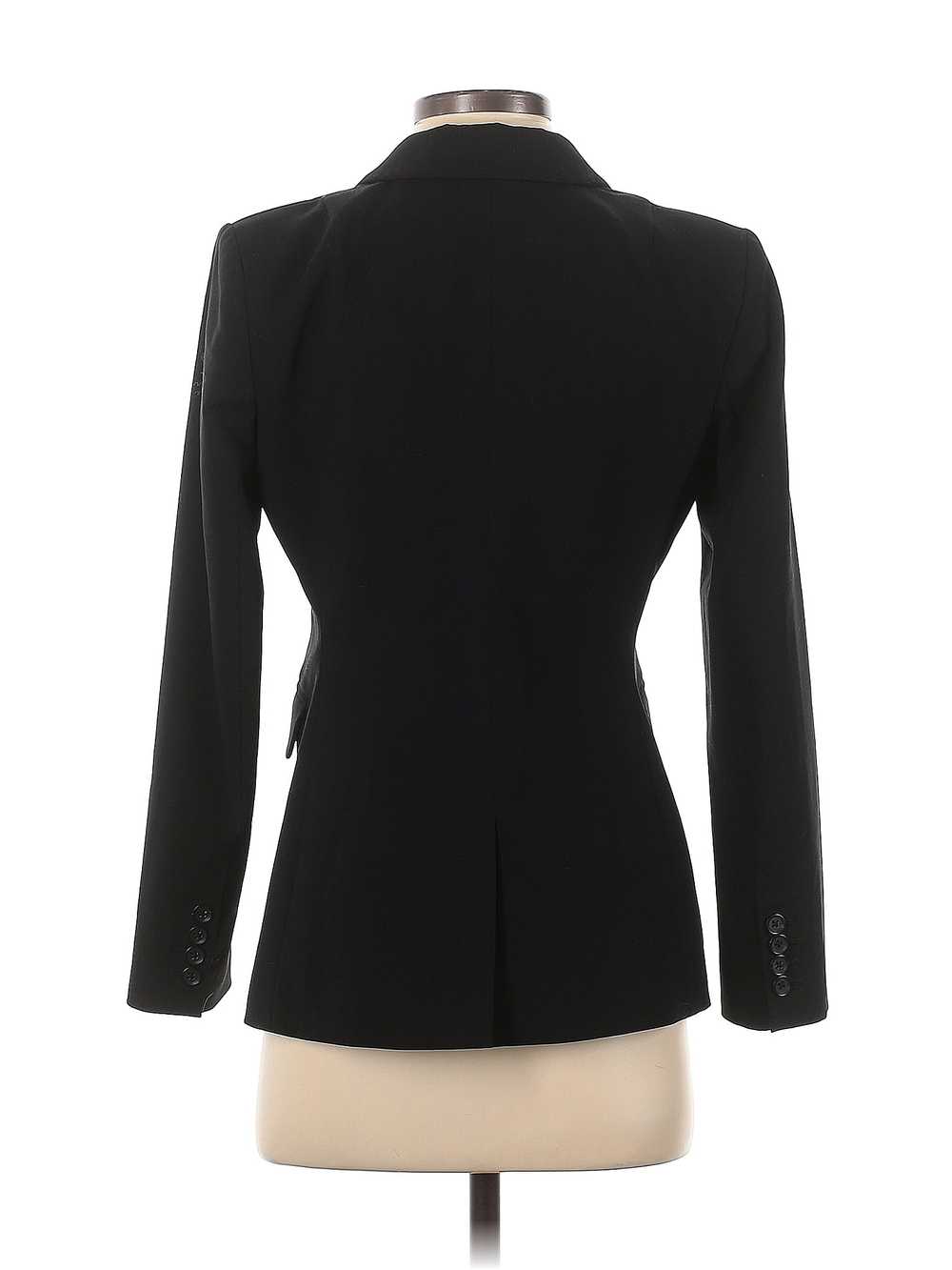 Banana Republic Women Black Wool Blazer 2 Petites - image 2