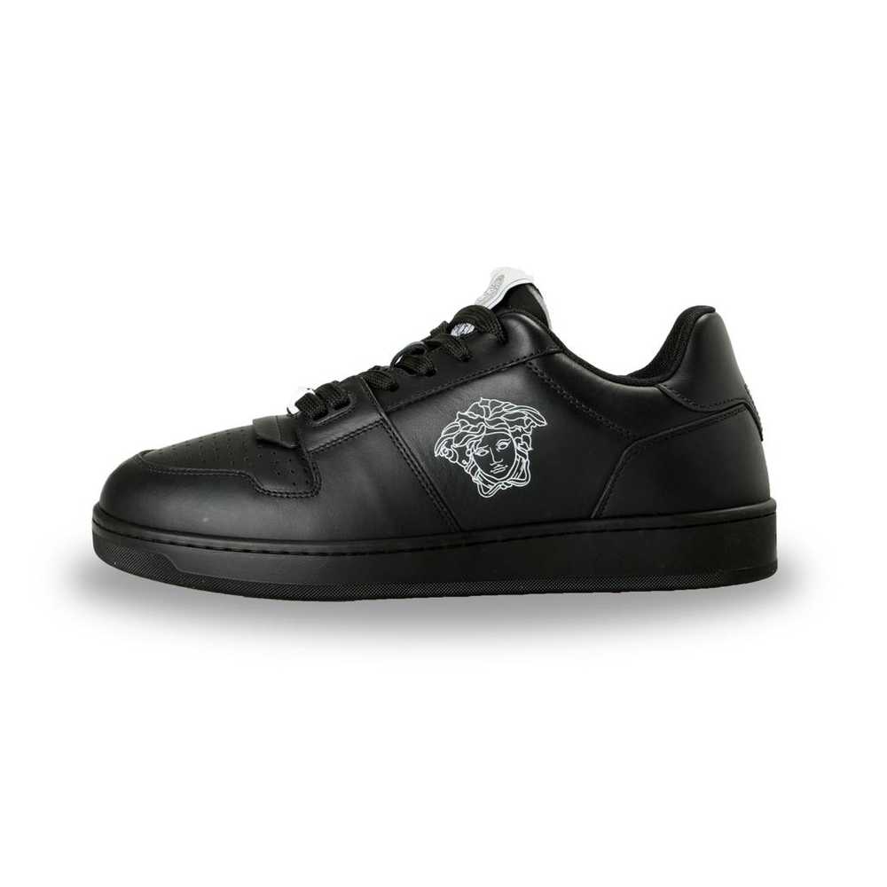 Versace Leather trainers - image 4