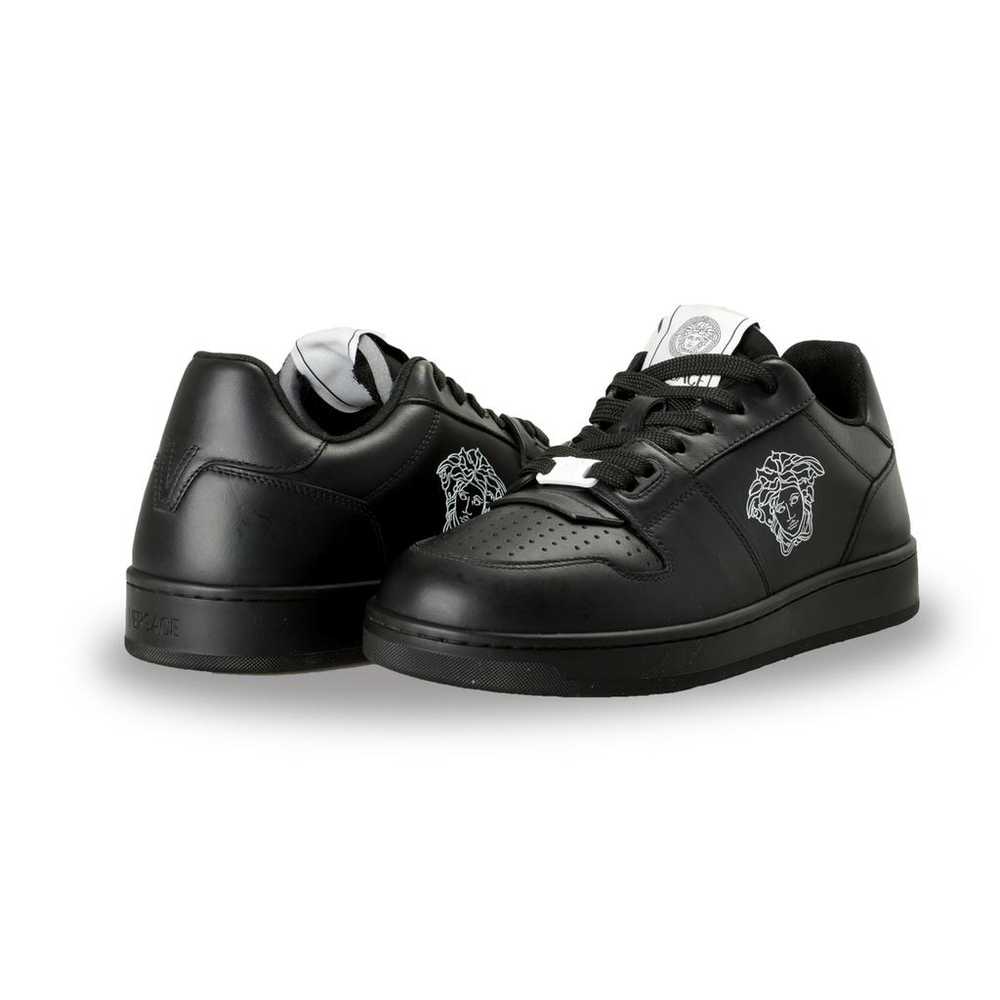 Versace Leather trainers - image 8