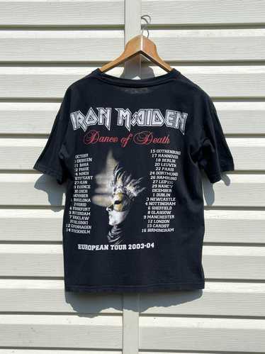 Iron Maiden Band Graphic Tee Shirt T-Shirt 2000s Y2K deals 00s