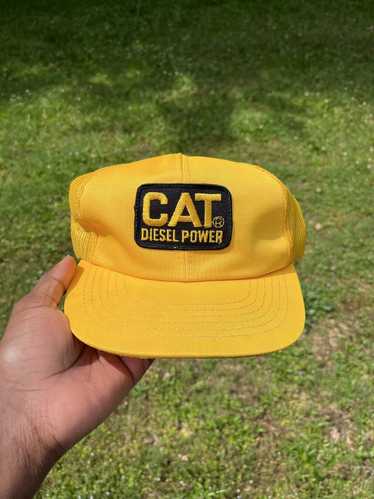 Caterpillar × Trucker Hat × Vintage Vintage CAT Tr