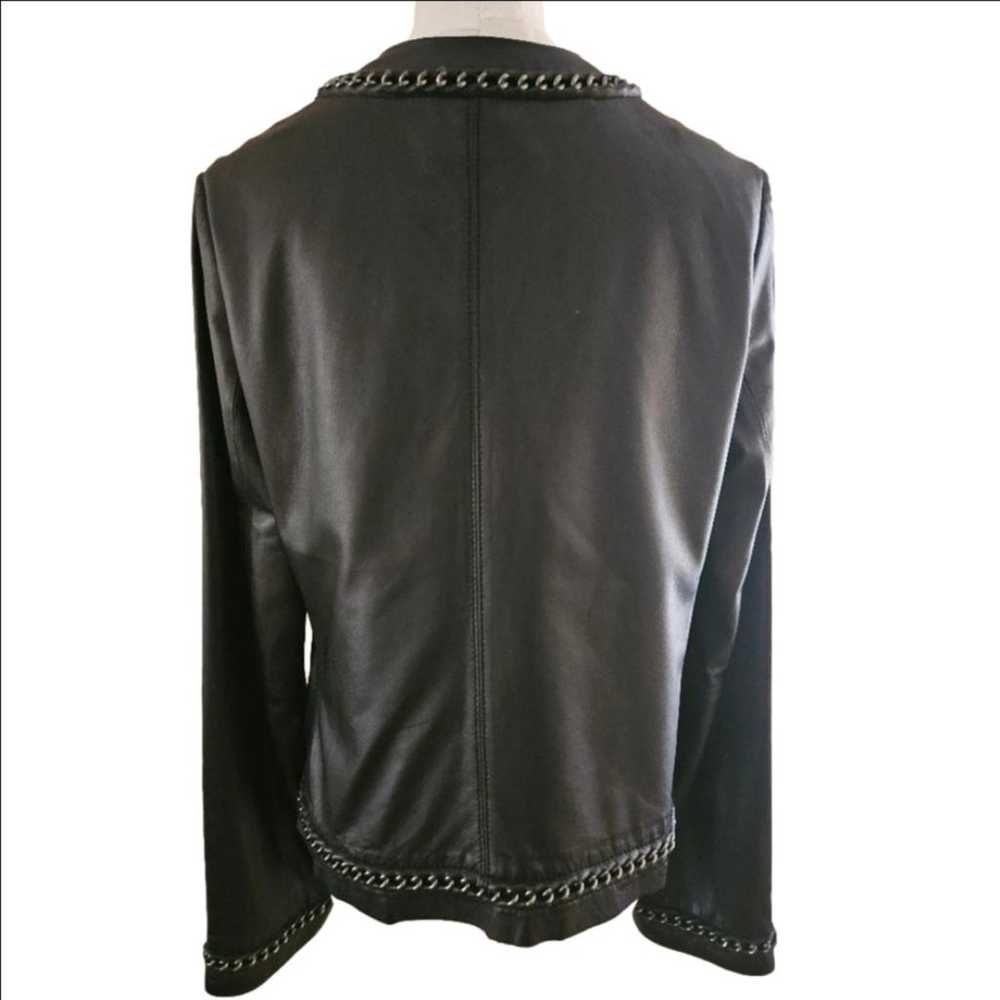 Tory Burch Leather jacket - image 2