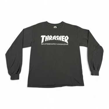 Thrasher Thrasher Skateboard Magazine Shirt Black… - image 1