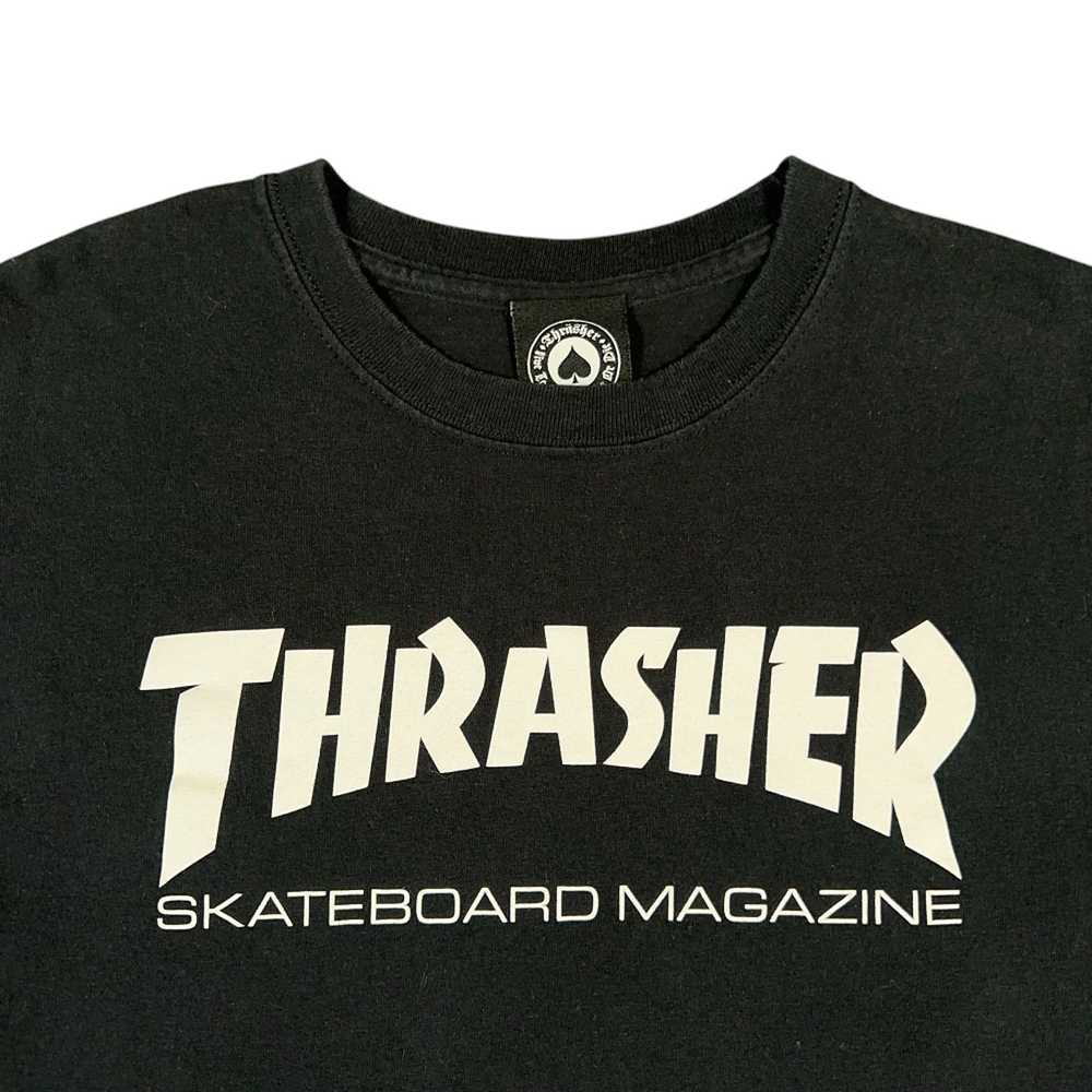 Thrasher Thrasher Skateboard Magazine Shirt Black… - image 2