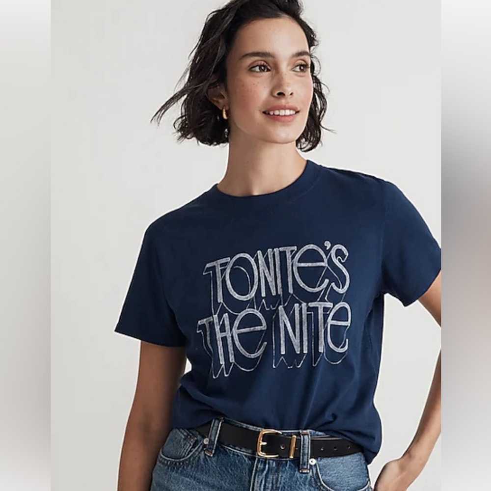 Madewell Tonite's The Nite  Softfade Cotton Crewn… - image 1