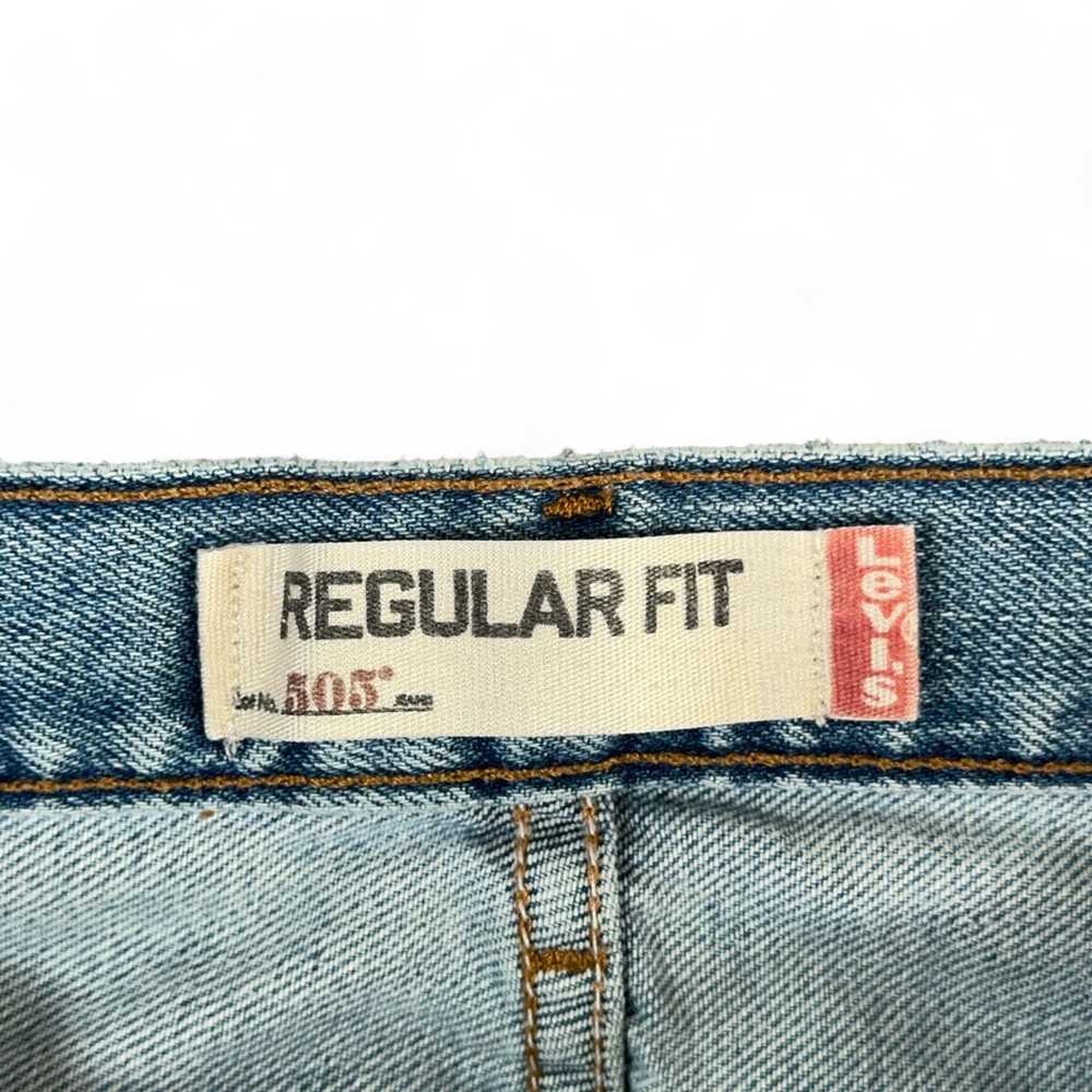 Levi's Levis Jeans Blue Regular Straight Light Wa… - image 6