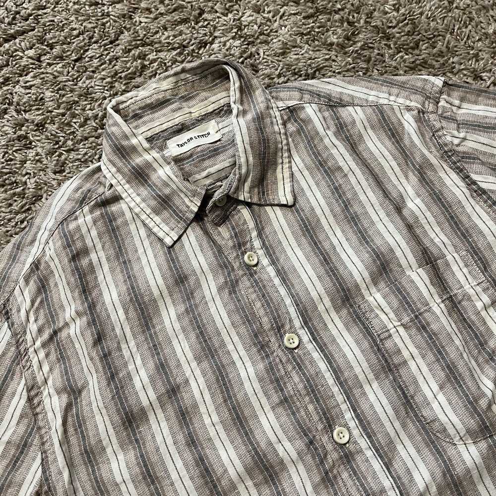 Streetwear × Taylor Stitch Linen Tencel Striped S… - image 2