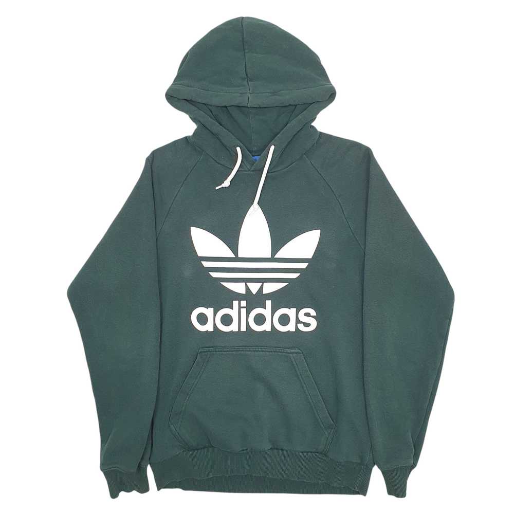 ADIDAS Hoodie Spellout Jumper Sweatshirt Mens S - image 1