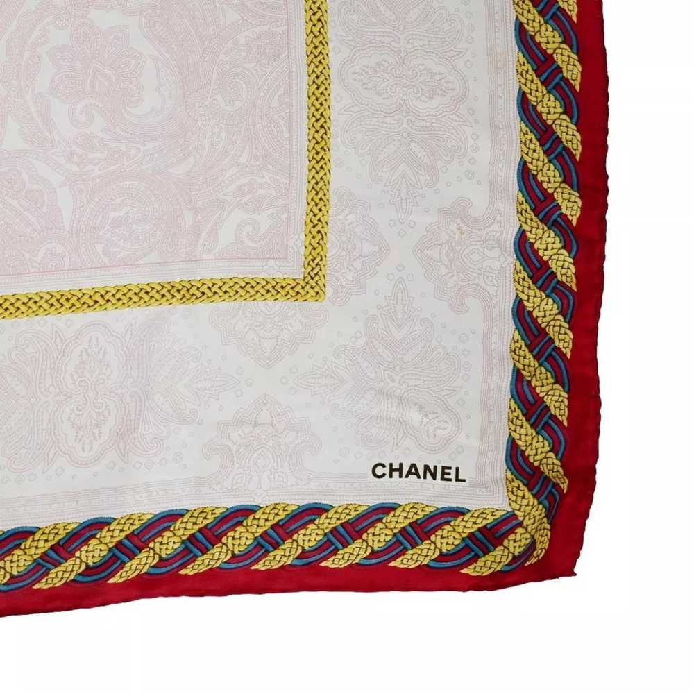 Chanel Silk scarf - image 5