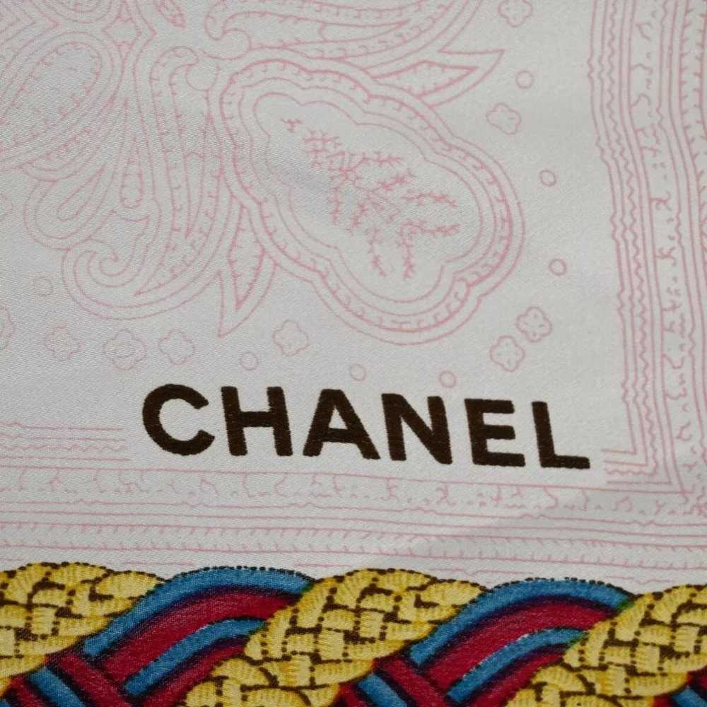 Chanel Silk scarf - image 6