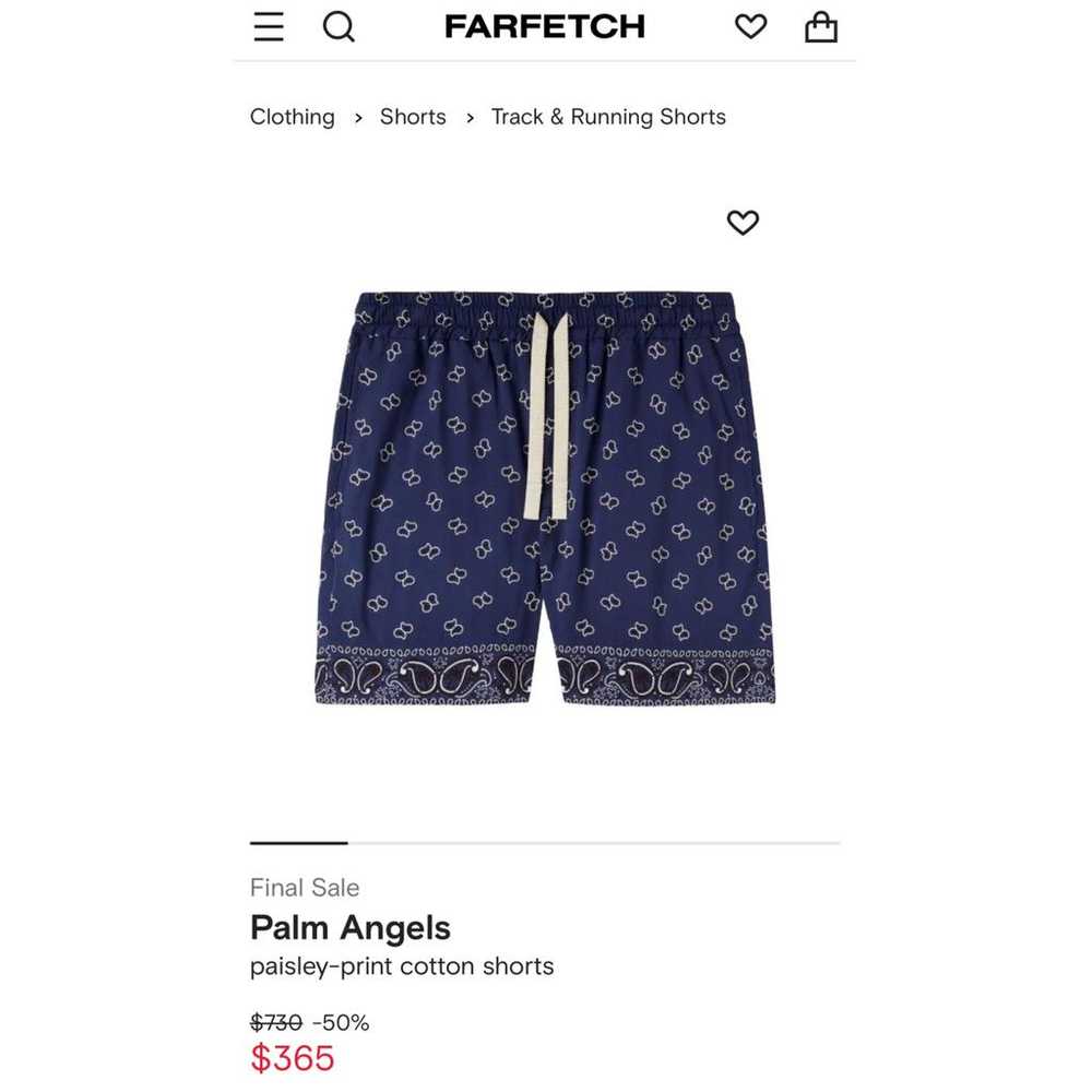 Palm Angels Linen short - image 8