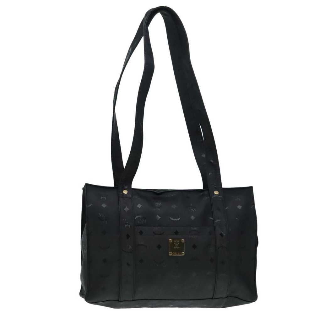 MCM MCM Vicetos Logogram Shoulder Bag PVC Black A… - image 1