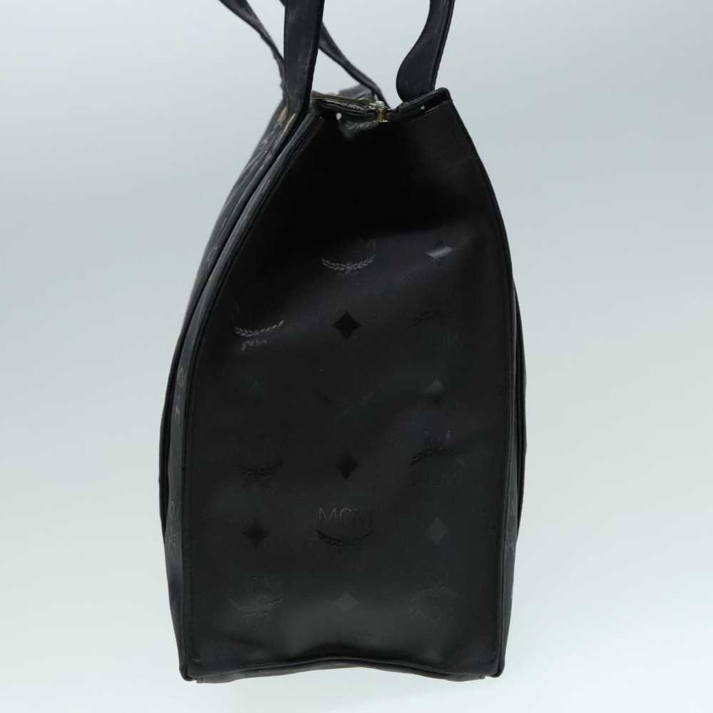 MCM MCM Vicetos Logogram Shoulder Bag PVC Black A… - image 4