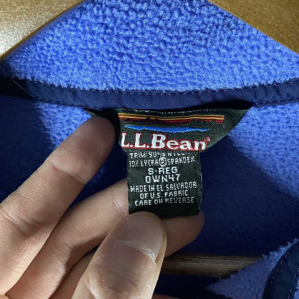 L.L. Bean × Vintage 1990s Vintage LL Bean Fleece … - image 4