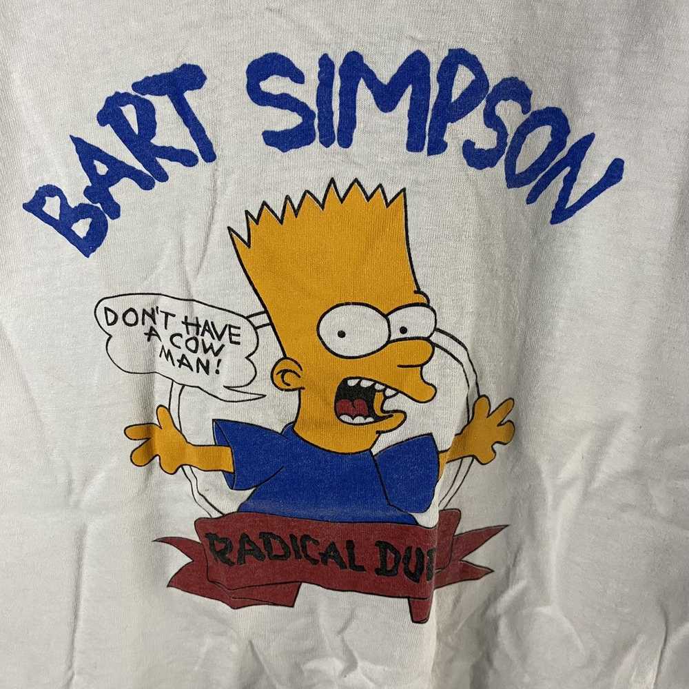 The Simpsons × Vintage 1990s OG Bart Simpson “Rad… - image 2