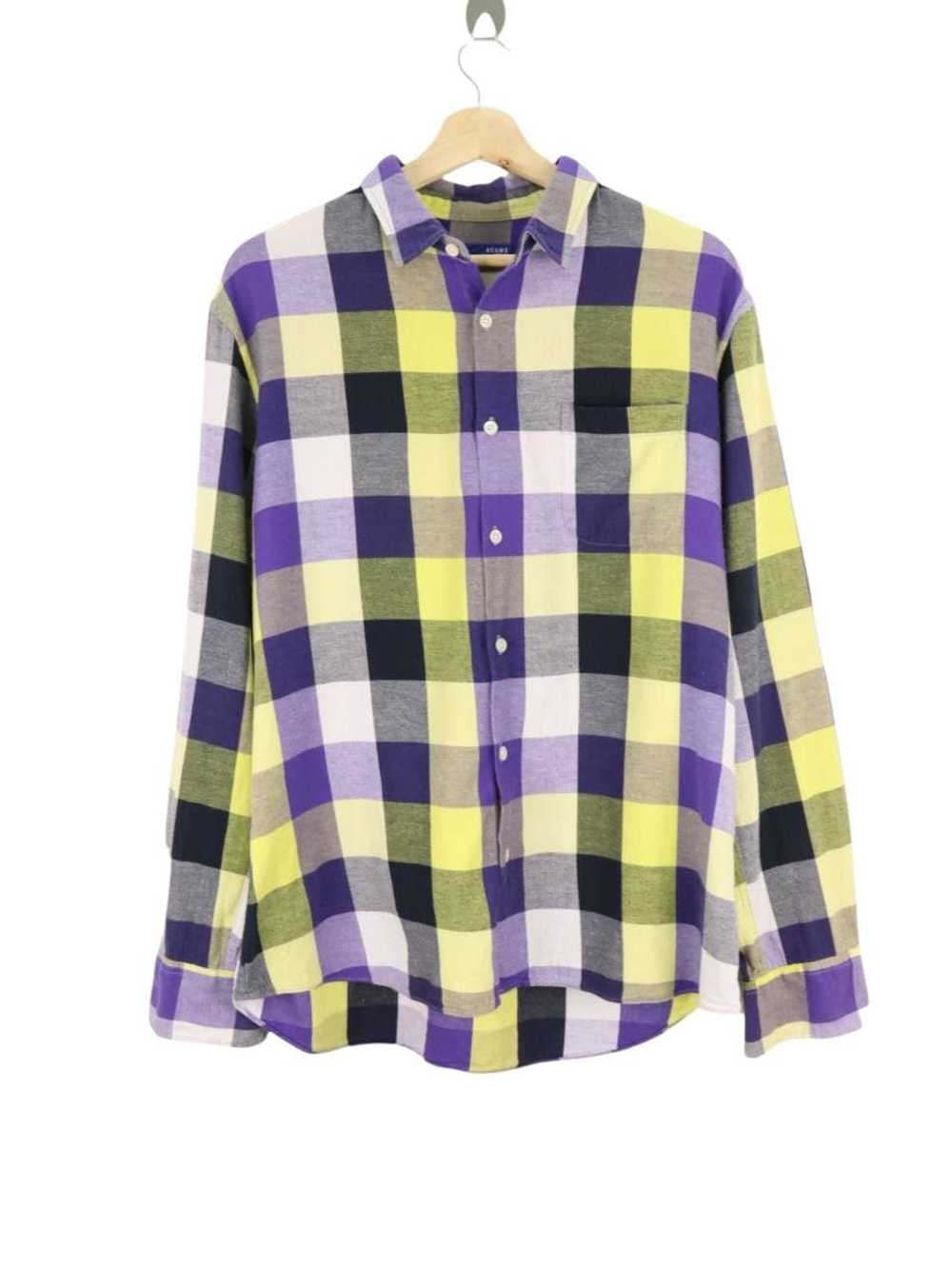 Beams Plus BEAMS Plaid Single Pocket Button Up Sh… - image 3