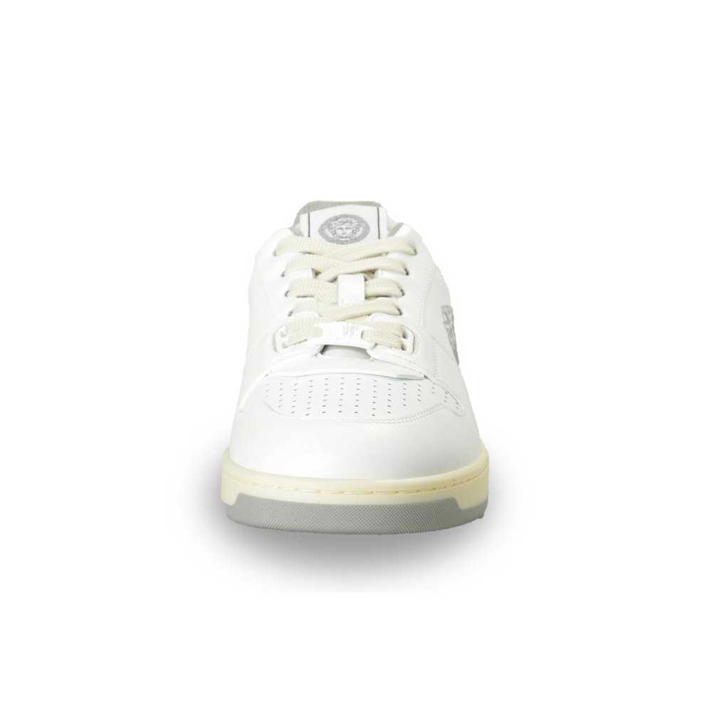 Versace Leather low trainers - image 6