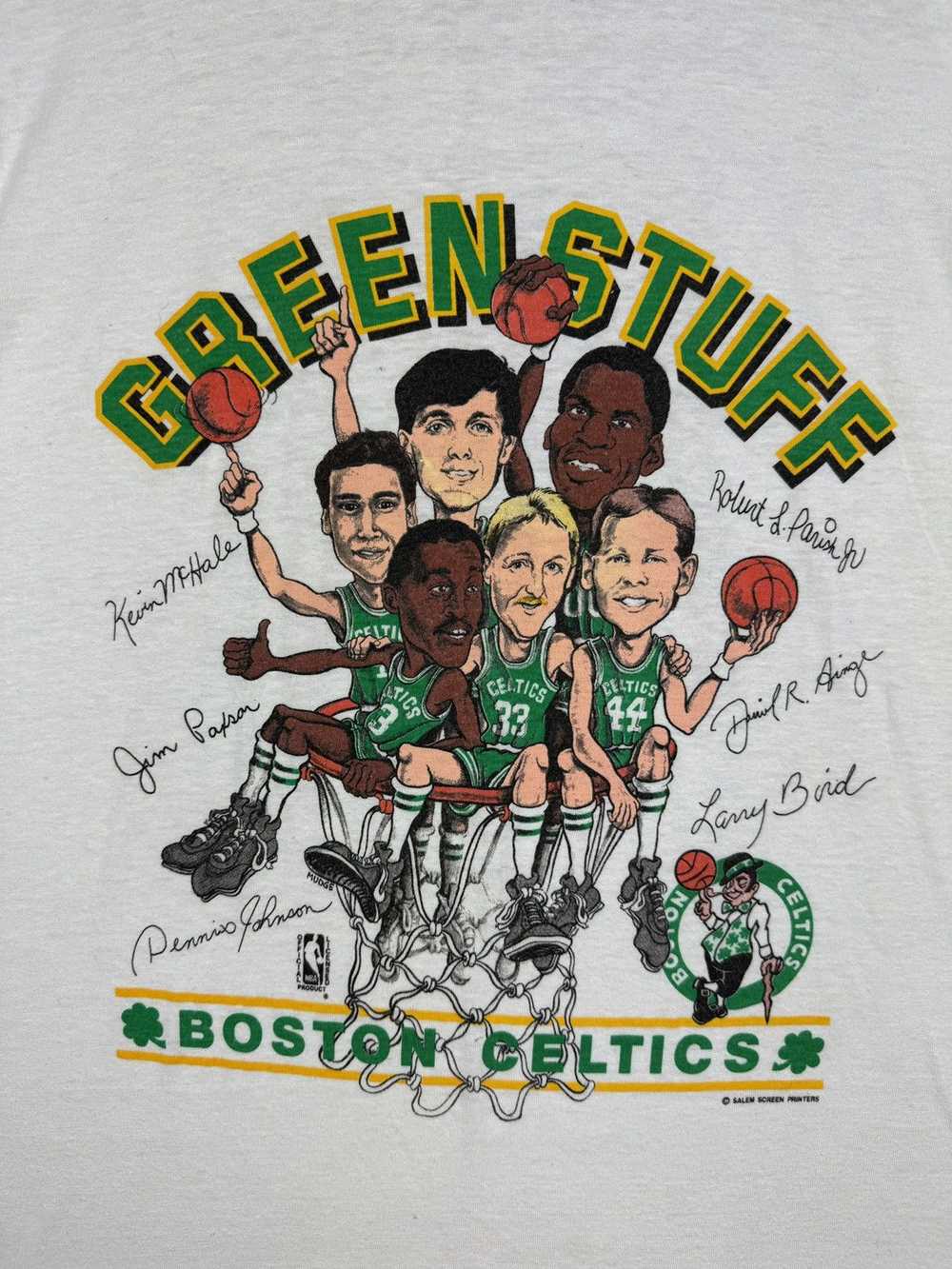 Boston Celtics × Rare × Vintage Vintage 80s Bosto… - image 2