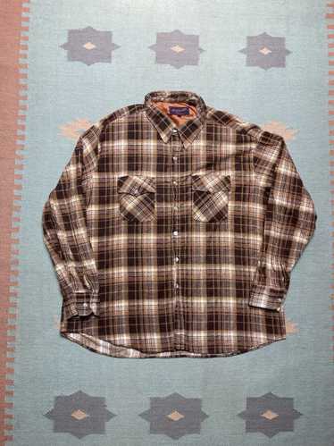 Streetwear × Vintage VTG 70s 80s flannel shirt woo