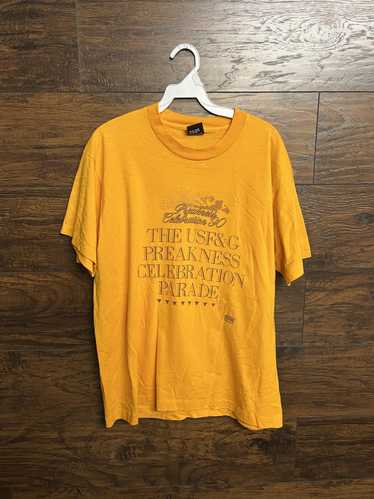 Screen Stars Vtg Preakness Horse Race T-shirt Para