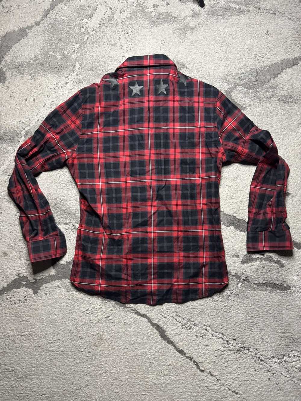 Givenchy Givenchy Star Plaid Flannel Shirt - image 3