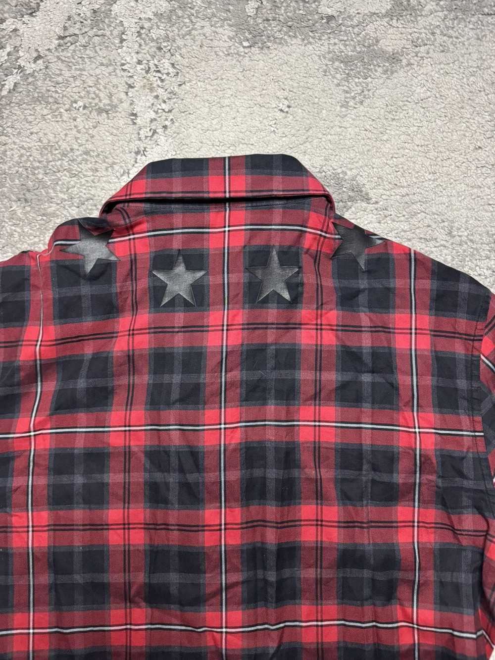 Givenchy Givenchy Star Plaid Flannel Shirt - image 4