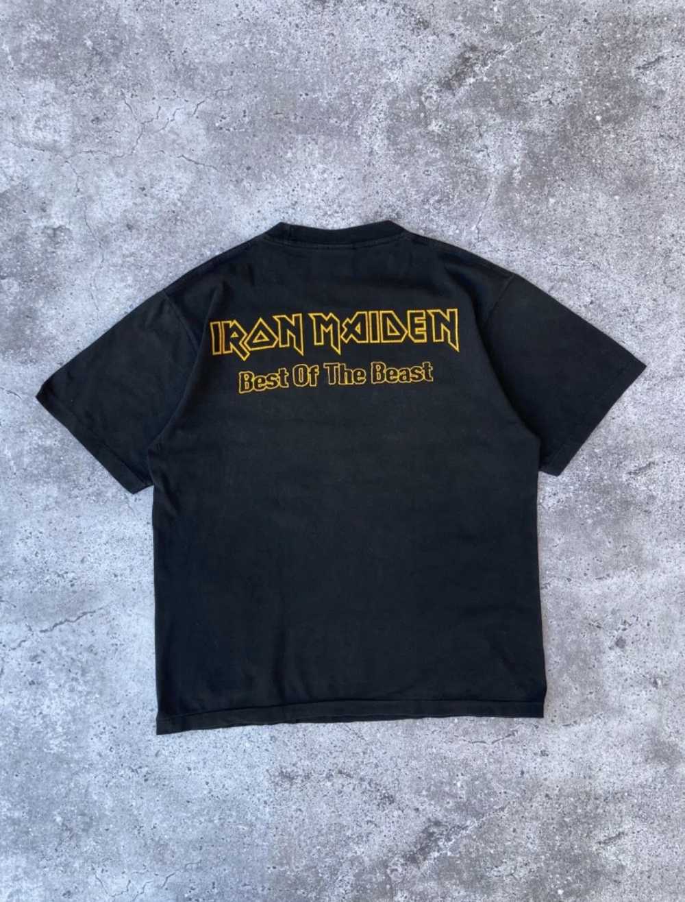 Iron Maiden × Rare × Vintage Iron Maiden 1996 Bes… - image 2