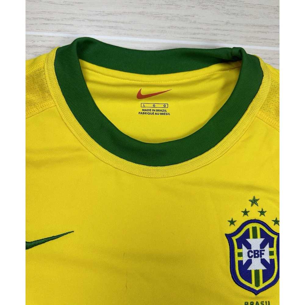 Nike 2000 Brazil Home Kit Soccer Jersey - image 3